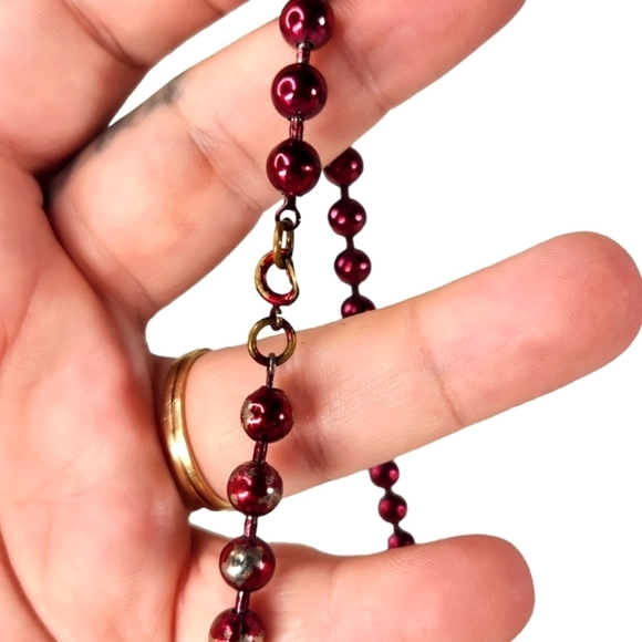 Vintage Authentic Metal Mardi Gras Beads - Picture 4 of 5